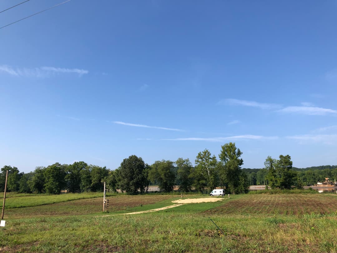 vanjie at campsite on july 11